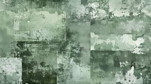 Papier peint abstrait Effet texturé en vert