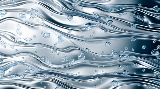 Papier peint effet ondulations Design liquide et moderne