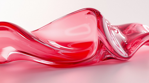 Fond d'écran fluide rouge Élégance et modernité