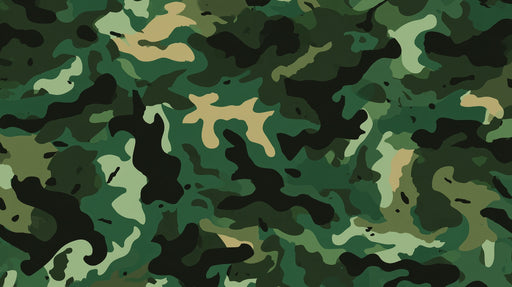 Papier peint camouflage Motif militaire réaliste