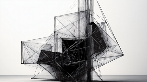 Papier peint géométrique Design moderne et minimaliste