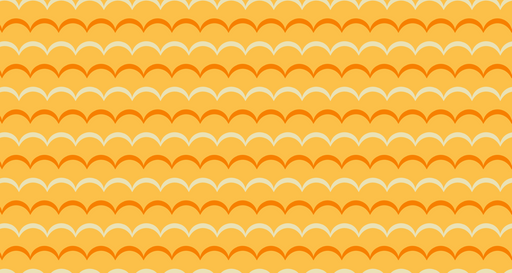 Papier peint motif géométrique orange Rayures ondulées