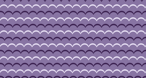 Papier peint vagues Motif rétro violet