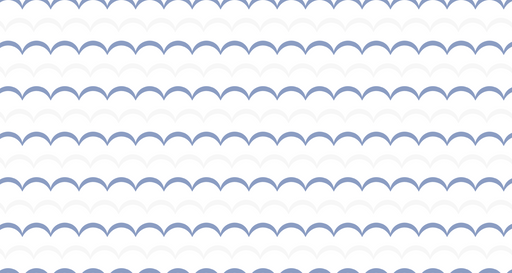 Papier peint vague Motif ondulé bleu et blanc