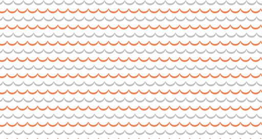Papier peint vague Design orange et gris
