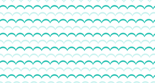 Papier peint vague Motif ondulé bleu