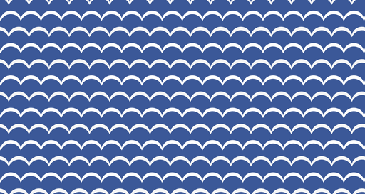 Papier peint motif vague Design bleu et blanc