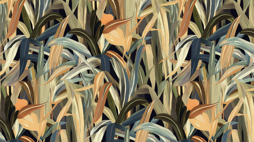 Papier peint feuillage tropical Design moderne
