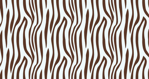 Papier peint zèbre Design naturel marron et blanc
