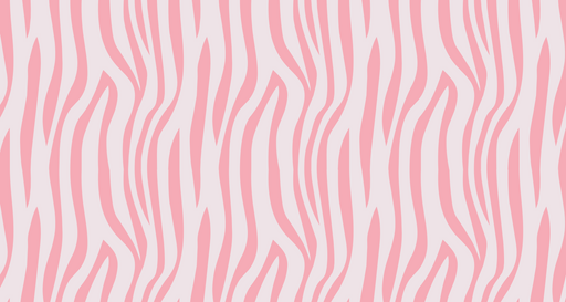 Papier peint zébré rose Motif animalier moderne