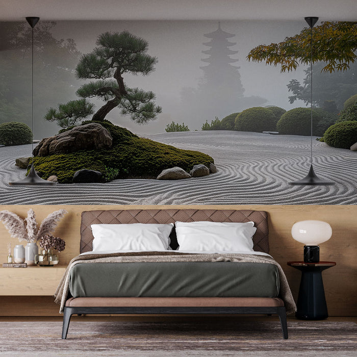 Papier peint jardin zen | Sérénité et harmonie