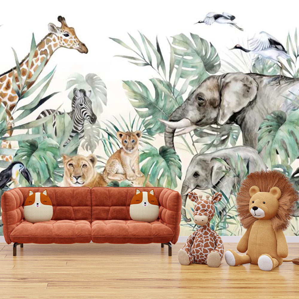 Papier peint safari