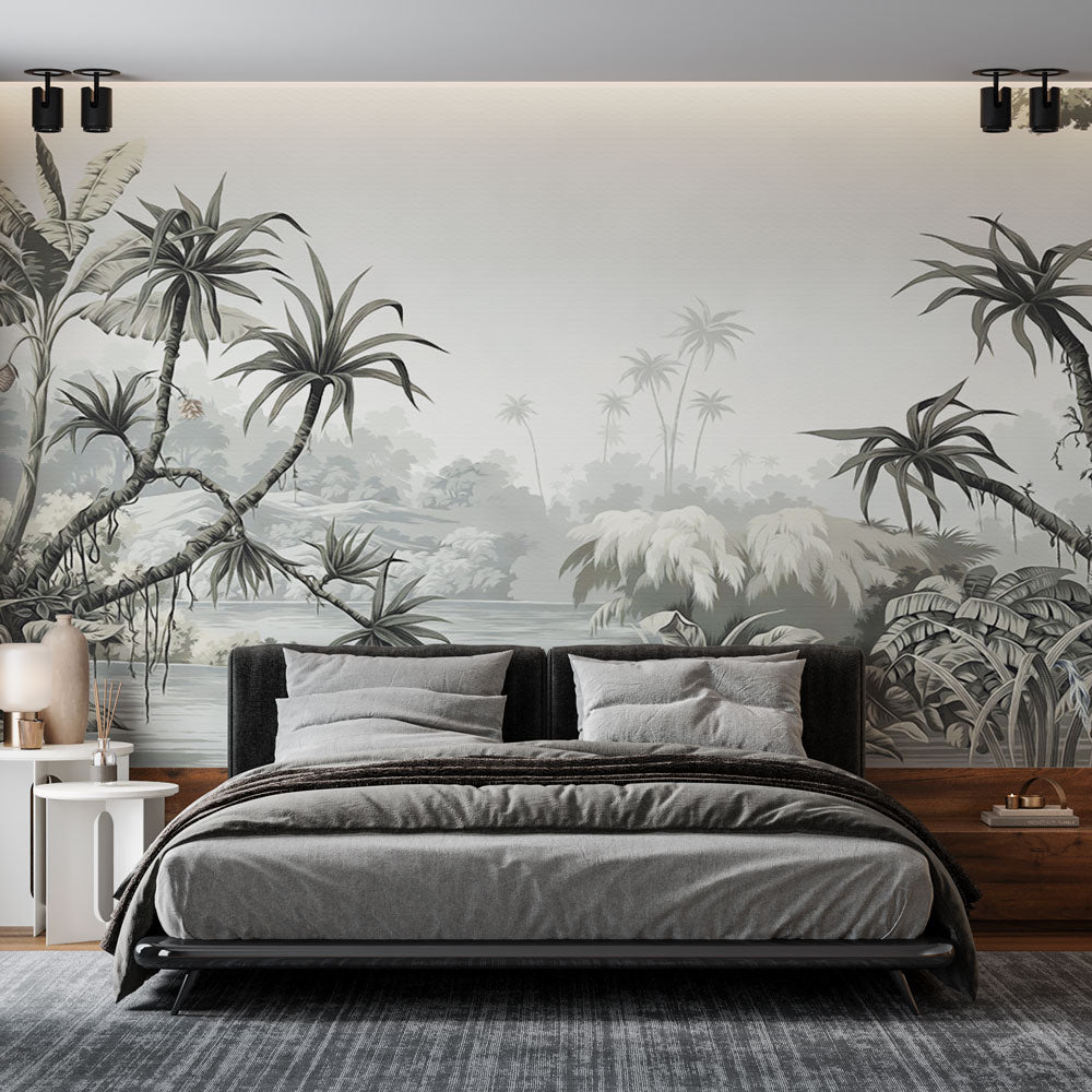 Papier peint palmier | Panoramique Exotique